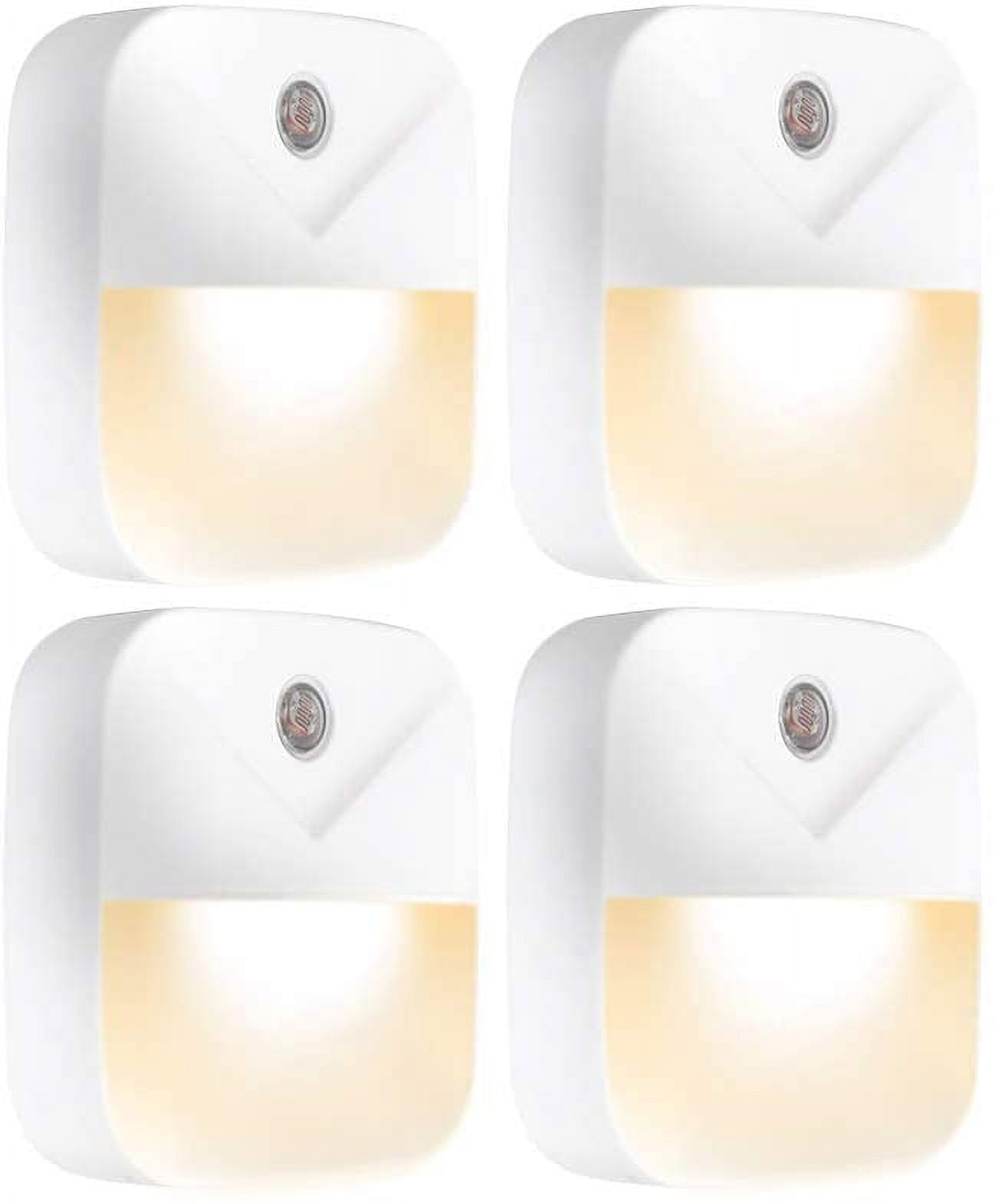 Clerance! 4 PACKS Plugin Night Light Motion Sensor Night Light Indoor Night Lights Plug Into
