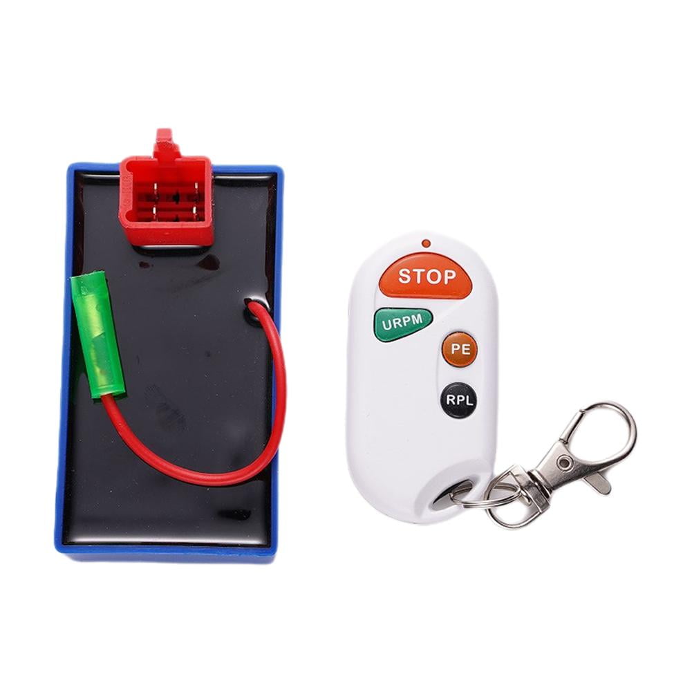 Clerance! 4pin With Remote Control Motorcycle Accessories Ignition Rectifier Ignition Coil Start Relay Flasher