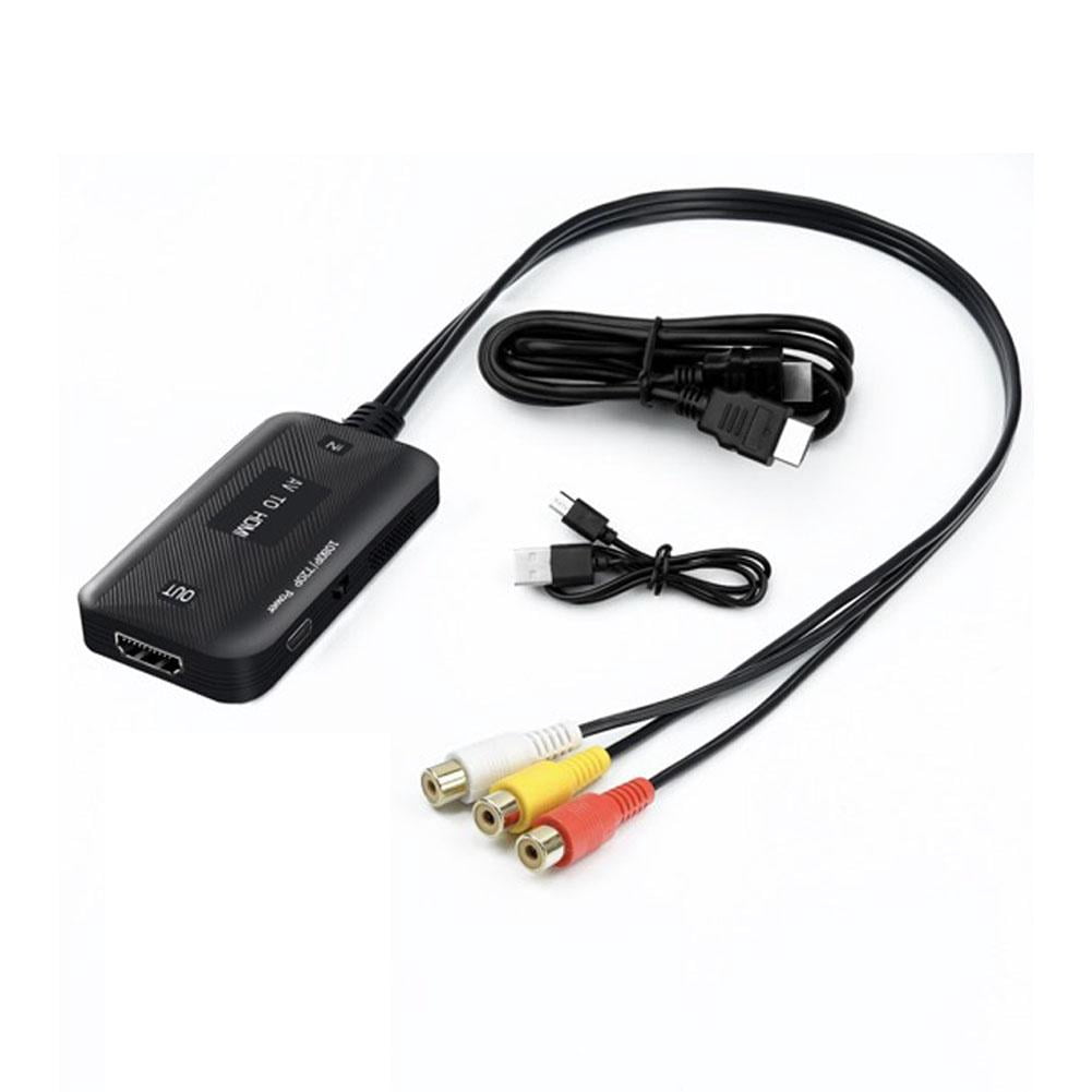 Clerance! (AV mother) host + USB + 1 meter HDMI cable av video converter 1080P Sanlian RCA monitoring game set-top box transfer TV adapter cable