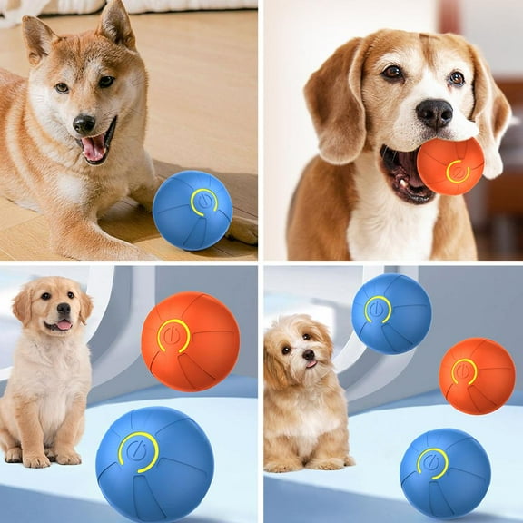 Clerance! Automatic Jumping Ball for Pet Dog Interactive Training Toy Puppy Fetch Ball New