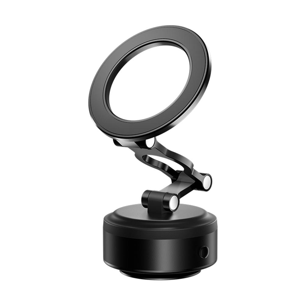 Support Telephone Voiture Magnetique MirrorPlay Magnetic Phone Holder Avec Vacuum Adsorption Fixation Aimantée Portable Polyvalente Légère