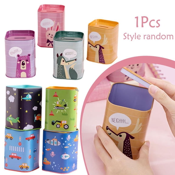 Clerance! Cartoon Storage Box Piggy Bank Jewelry Storage Box Kotak Penyimpanan Kotak