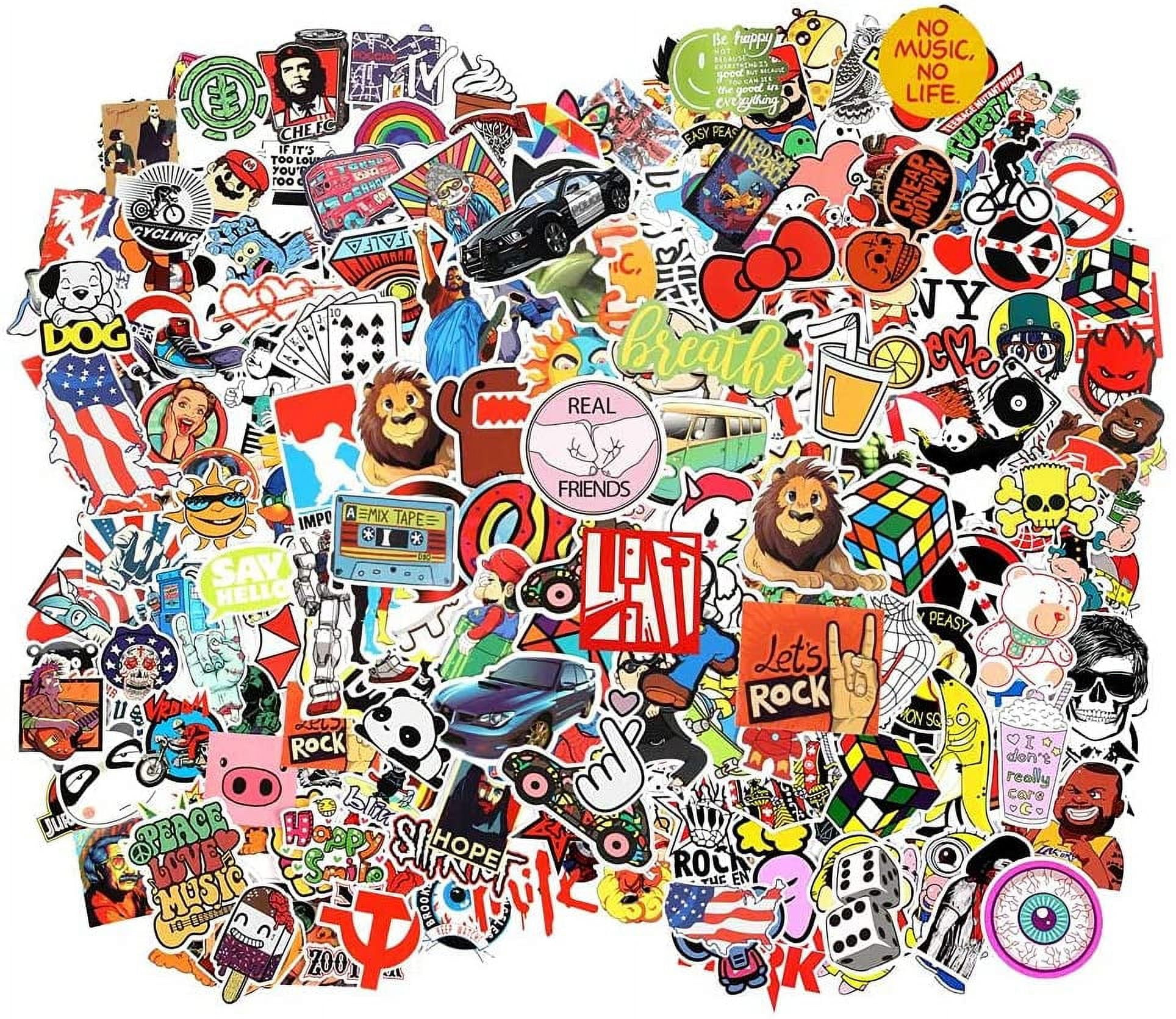 96 Pcs Adult Stickers Bomb Vinyl Laptop Skateboard Luggage Sexy Girl Decals  Pack