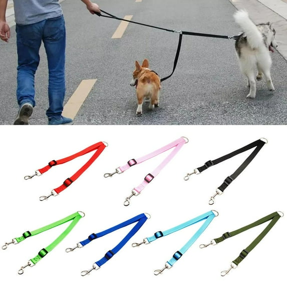 HPDL Doubleended Pet Leash Dogs Lead Reflective