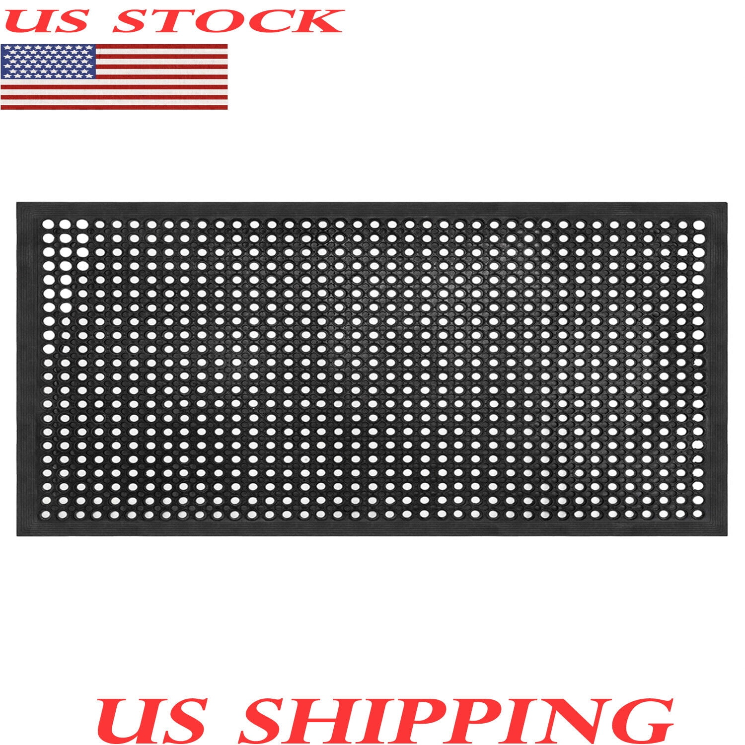 Clerance Kitchen Mat! Floor Mat Mat Rubber Non-slip Hexagonal Mat ...