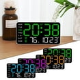Clerance! Large Digital Wall Clock Week Date Temperature Display Table
