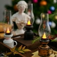 thumbnail image 1 of Clerance! Led Vintage Kerosene Lamp Electronic Swing CandleLed Flameless Candle Lantern Kerosene Oil LampLed Light Electronic Kerosene LampVintage Electric Oil Lamp Table LampDesktop Decoration1, 1 of 8