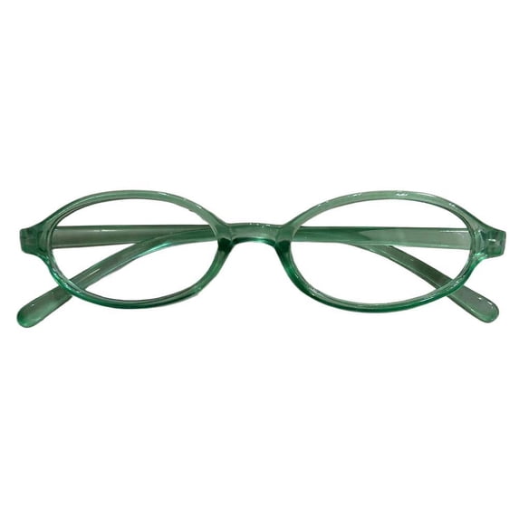 Clerance! Light Green New Retro Small Frame Small Face Hot Girl Glasses Frame Student Female Anti-Blue Light Glasses Plain Makeup Artifact Oval Shape
