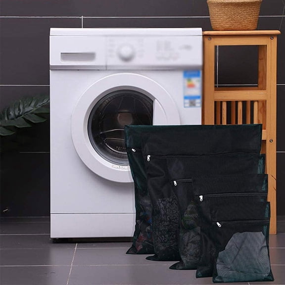 Clerance! PawCasa Clothes Washing Machine Laundry Bag With Zipper Nylon Nice Mesh Laundry Net
