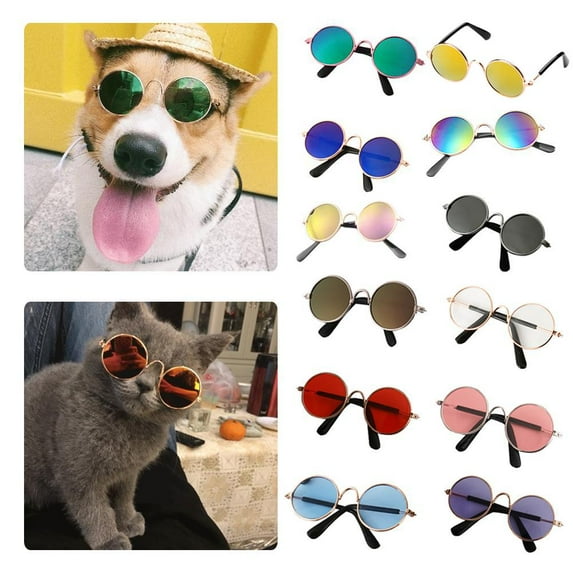 Clerance! PawCasa Dog Glasses Cool Sunglasses For Small Cat Funny Eyewear Pets Supplies Goggle