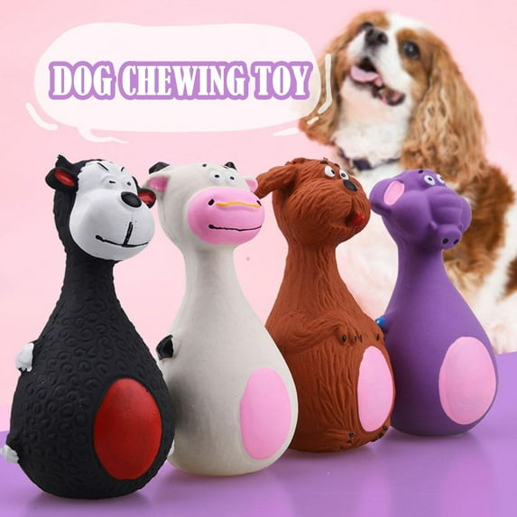 Clerance! PawCasa Interactive Chew Toy For Dogs Indestructible Stuffed Squeaky Sound Toys 1