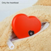 Clerance! PawCasa Lutiore Puppy Behavioral Training Toy Accessories Electirc Heartbeat Toy Plush Pet Snuggle Sleep Aid Accessories Relief Anxiety Doll