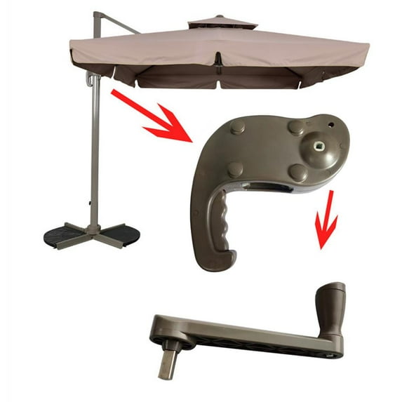 Clerance! PawCasa Outdoor Patio Umbrella Roman Umbrella Accessories Holder Replace Parts