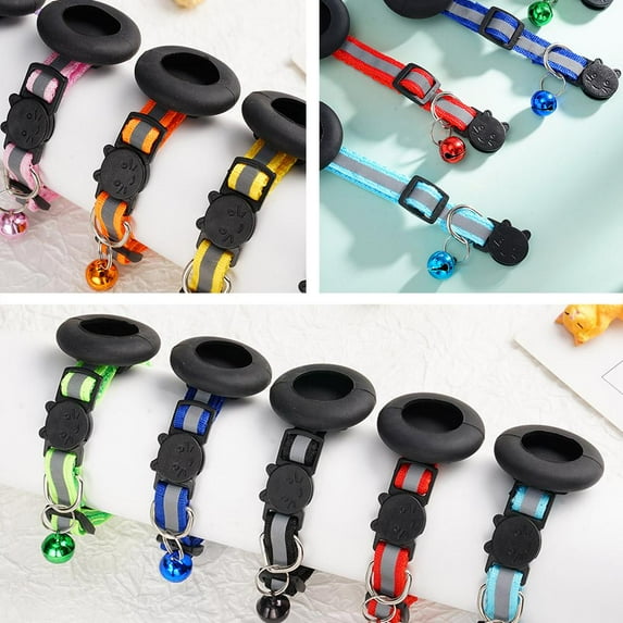 Clerance! PawCasa Safety Release Cat Kitten Collar Quick Release Reflective Vis Hi US Bell