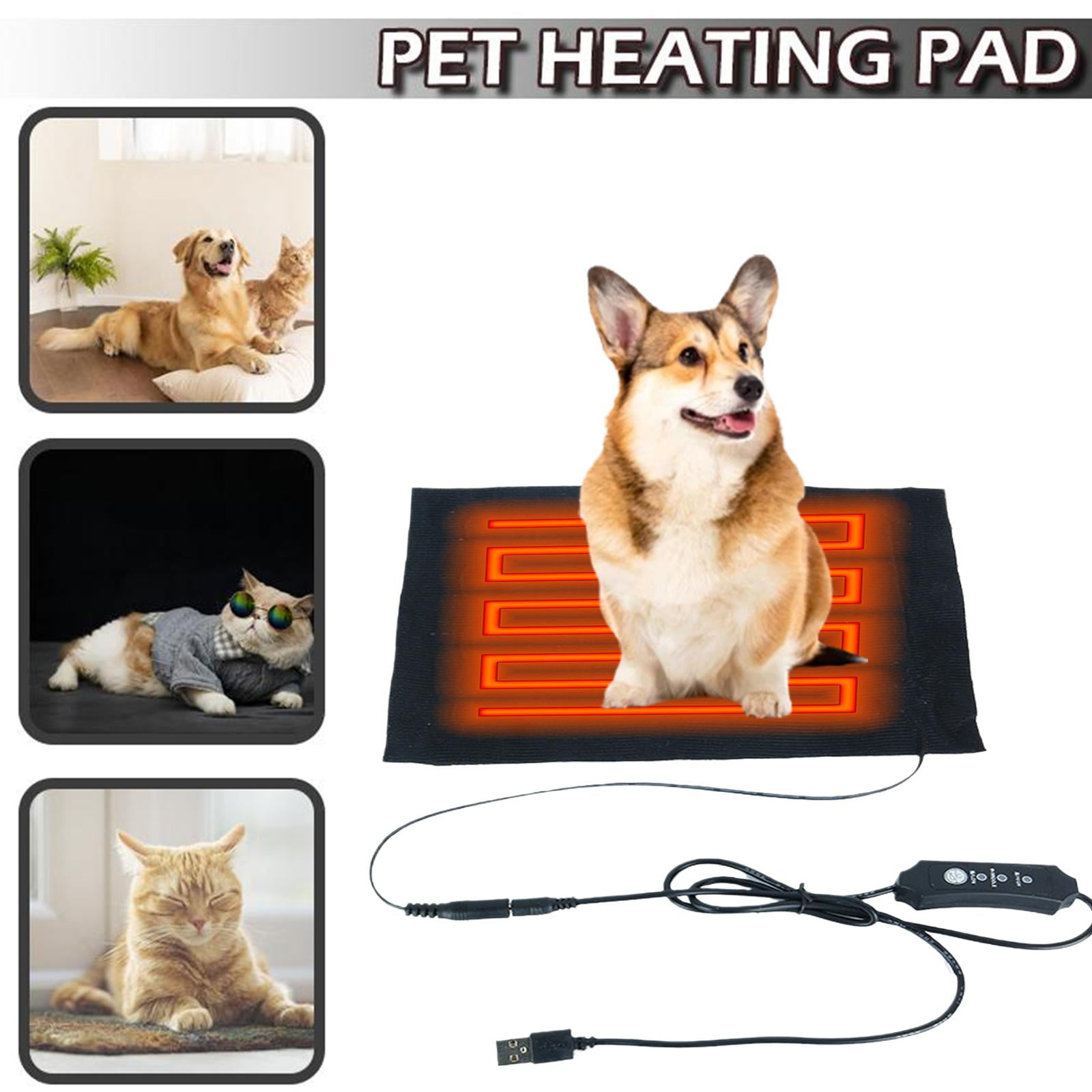 Clerance! Pet Dog Cat Bed Warmer Home Office Chair Mat 3 Level Electric
