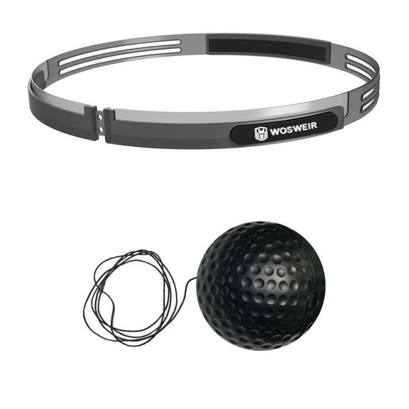 SHAPERME Boxing Reflex BallBoxing Reflex Ball Headband Set Adjustable Headband for Punching PracticeInteractive Boxing Ball Punching Speed Balls for Reaction Agility Punching Speed Fight Skill