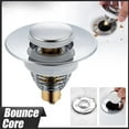 Clerance! Wash Basin Bounce Drain Filter Bathroom Sink Drain Plug