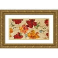 thumbnail image 1 of Cleret, Audrey 18x11 Gold Ornate Wood Framed with Double Matting Museum Art Print Titled - Fleurs du printemps, 1 of 4