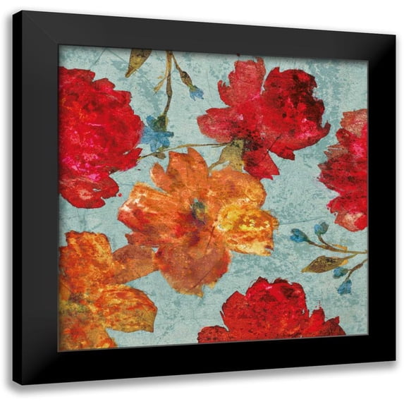 Cleret, Audrey 20x20 Black Modern Framed Museum Art Print Titled - Printemps II