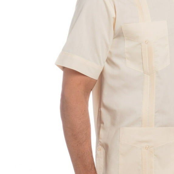 Clergy Guayabera Shirt SIZE:S COLOR:BG