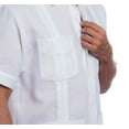thumbnail image 1 of Clergy Guayabera Shirt SIZE:S COLOR:WH, 1 of 1