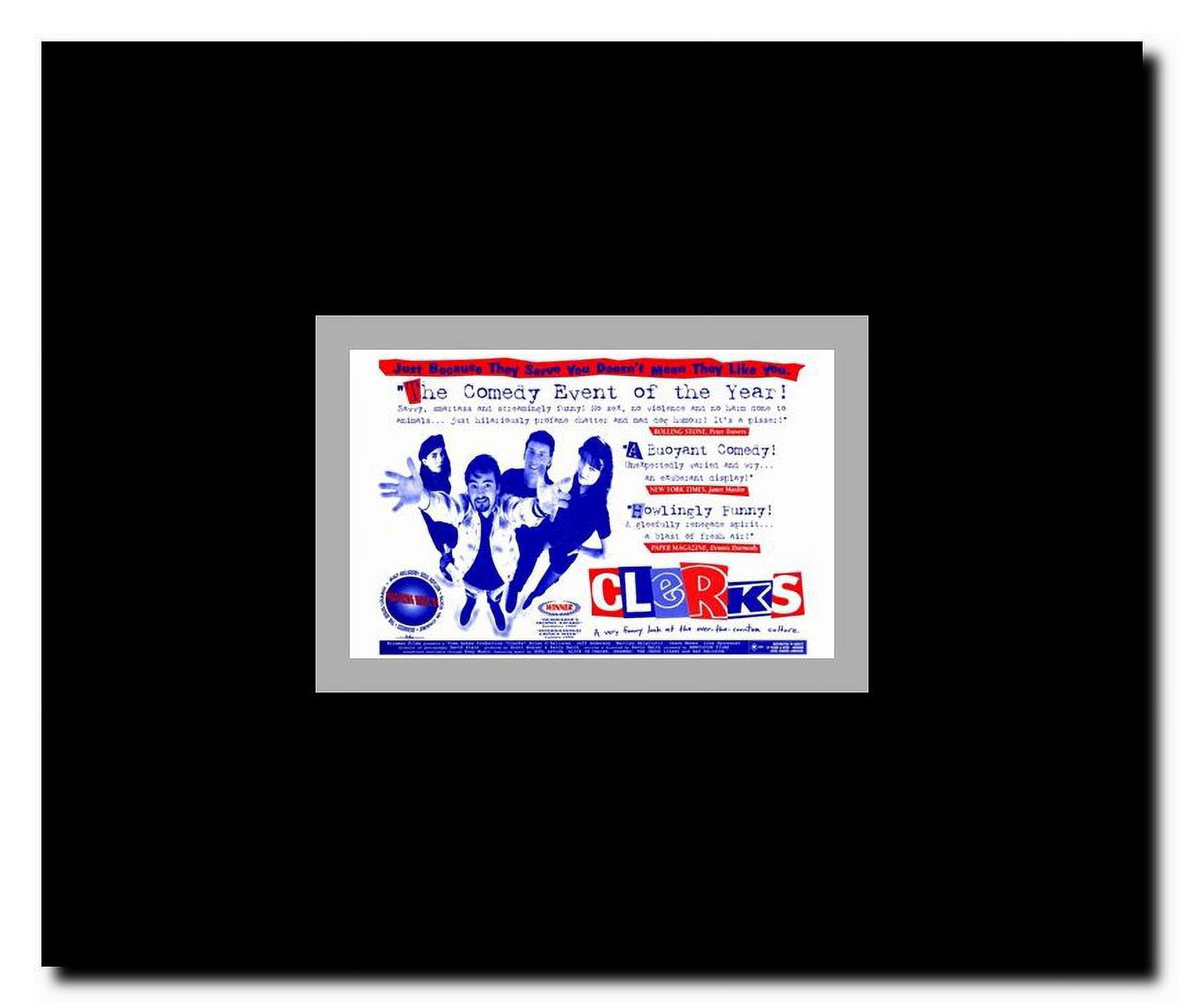 Clerks Framed Movie Poster