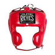 Cleto Reyes Boxing Headgear with Cheek Protection for Men and Women Small, Classic Red