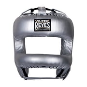 Cleto Reyes Boxing Headgear with Face Bar for Men and Women Silver Bullet