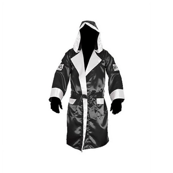 Cleto Reyes Boxing Robes Unisex (Medium, Black/White)