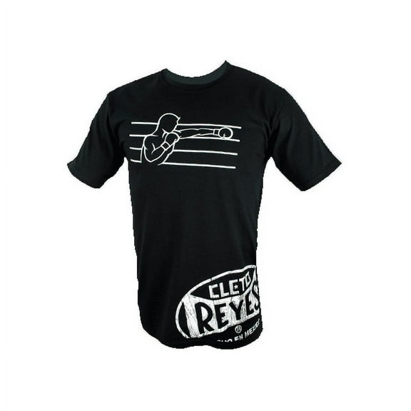 Cleto Reyes Boxing T-Shirt for Men and Women (Large, Black)