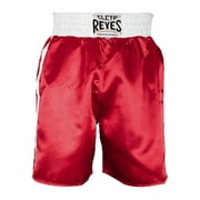 Cleto Reyes Boxing Trunks for Man Large, Classic Red/White