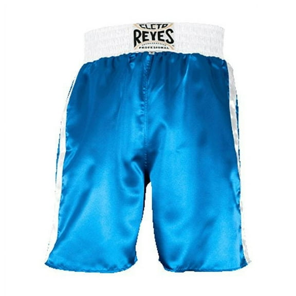 Cleto Reyes Boxing Trunks for Man (Large, Electric Blue/White)