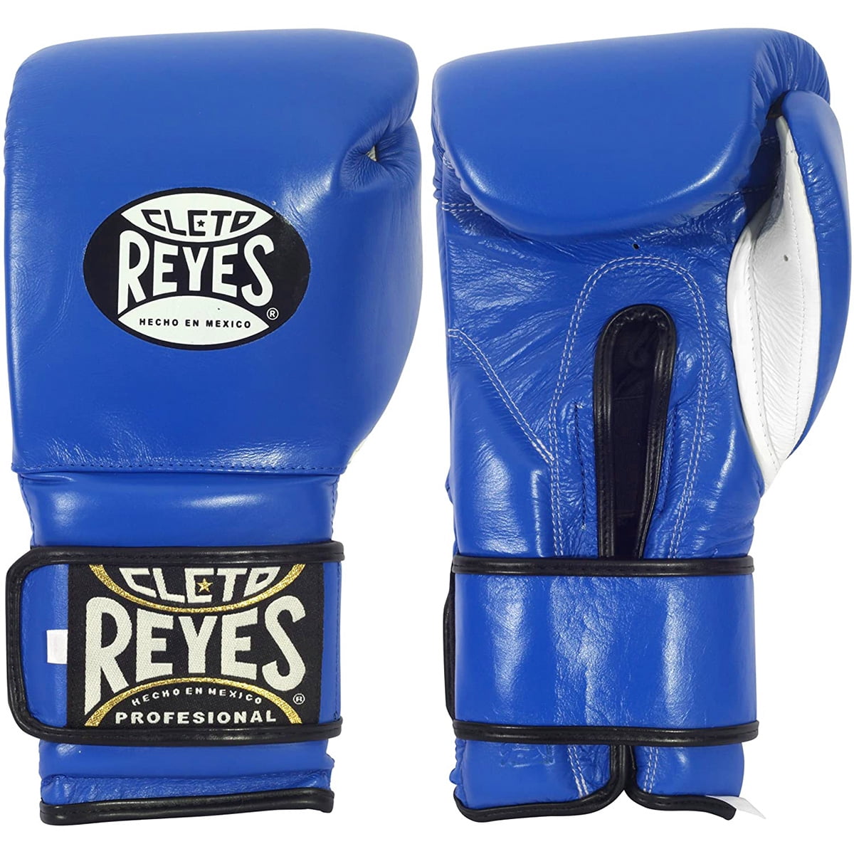 Cleto Reyes Hook & Loop Training Gloves 12 oz Blue