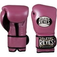 thumbnail image 1 of Cleto Reyes Hook and Loop Leather Training Boxing Gloves - 14 oz - Pink, 1 of 1