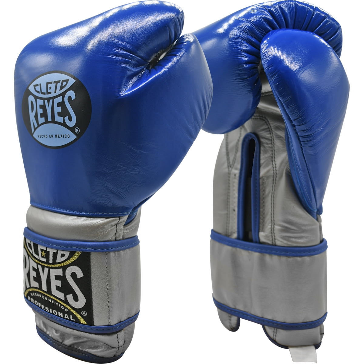 CLETO REYES ボクシンググローブ 16 OZ 青 Cleto Reyes Hook and Loop Leather Training Boxing Gloves
