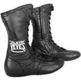 thumbnail image 1 of Cleto Reyes Leather Lace Up High Top Boxing Shoes - Size: 8 - Black, 1 of 4