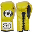 thumbnail image 1 of Cleto Reyes Official Fight Boxing Gloves 8 oz Yellow, 1 of 1