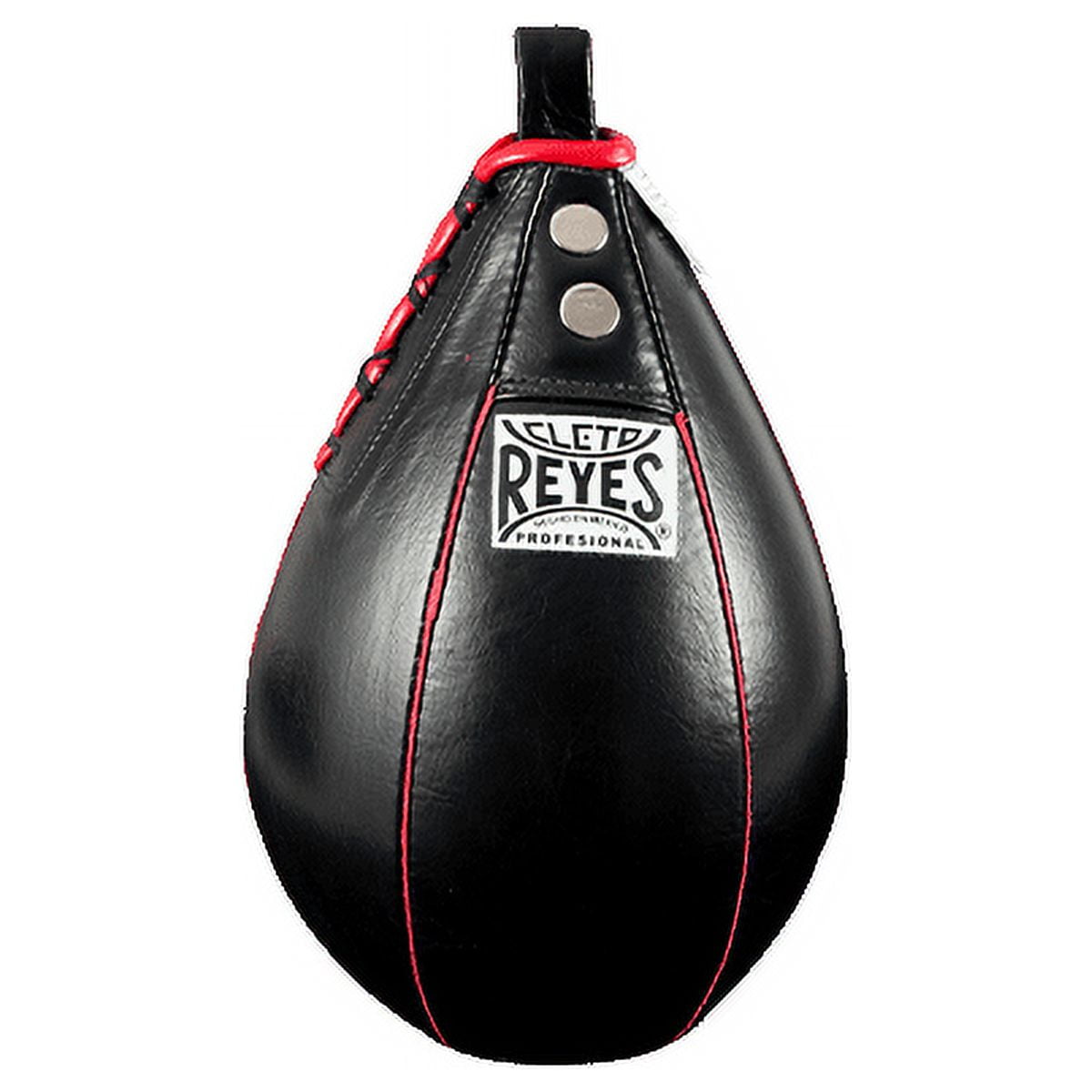 Cleto Reyes Platform Leather Punching Speed Bag for Boxing (Medium, Black)
