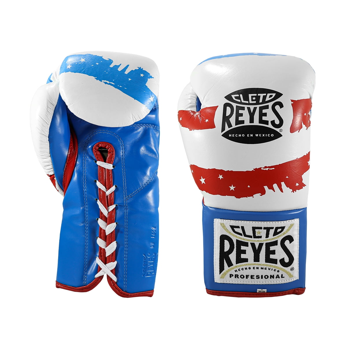 Cleto Reyes Professional Boxing Gloves for Men and Women (8oz, USA Flag) 
