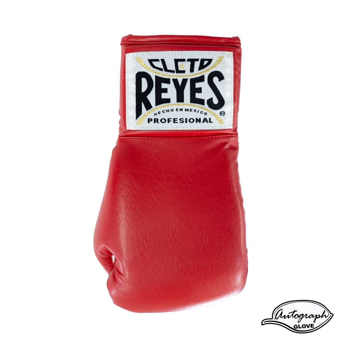 Cleto Reyes Replica Boxing Glove for Autograph Signing (Classic Red