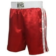 thumbnail image 1 of Cleto Reyes Satin Boxing Trunks Medium Red / White, 1 of 1