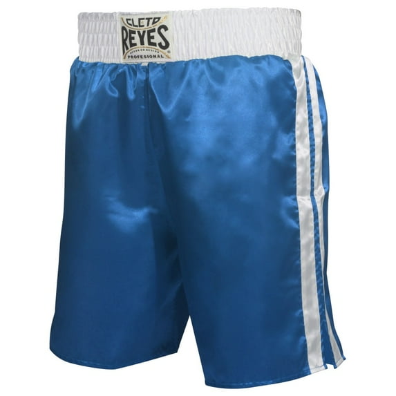 Cleto Reyes Satin Boxing Trunks XS Blue / White