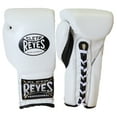 thumbnail image 1 of Cleto Reyes Traditional Lace Up Training Boxing Gloves - 16 oz - White, 1 of 2