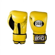 Cleto Reyes Training Gloves with Hook and Loop Closure for Men and Women (12oz, Brilliant Yellow)