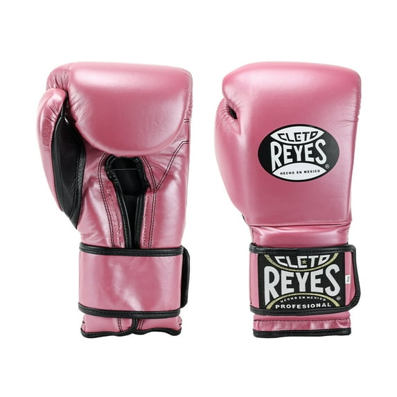 Cleto Reyes Training Gloves with Hook and Loop Closure for Men and Women (12oz, Pink)