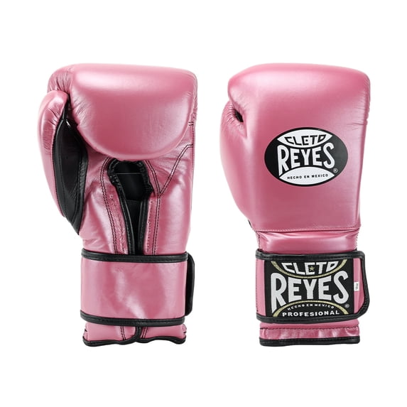 Cleto Reyes Training Gloves with Hook and Loop Closure for Men and Women (14oz, Pink)