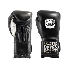 Cleto Reyes Training Gloves with Hook and Loop Closure for Men and Women (16oz, Black)