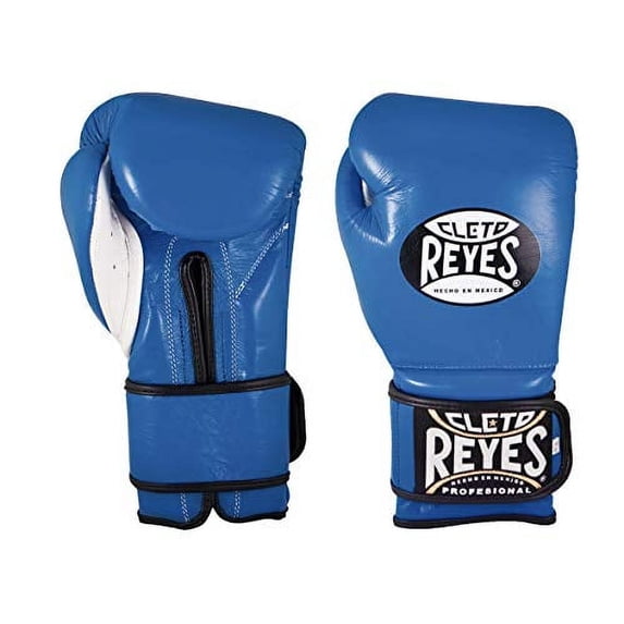 Cleto Reyes Training Gloves with Hook and Loop Closure for Men and Women (16oz, Electric Blue)