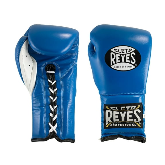 Cleto Reyes Training Gloves with Laces for Men and Women (14oz., Electric Blue)