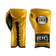 thumbnail image 1 of Cleto Reyes Training Gloves with Laces for Men and Women (14oz., Solid Gold), 1 of 5